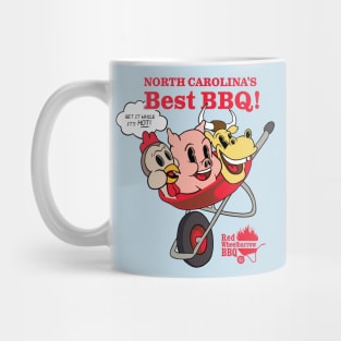 Red Wheelbarrow BBQ - Chicken Pig Cow (Mr. Robot) Mug